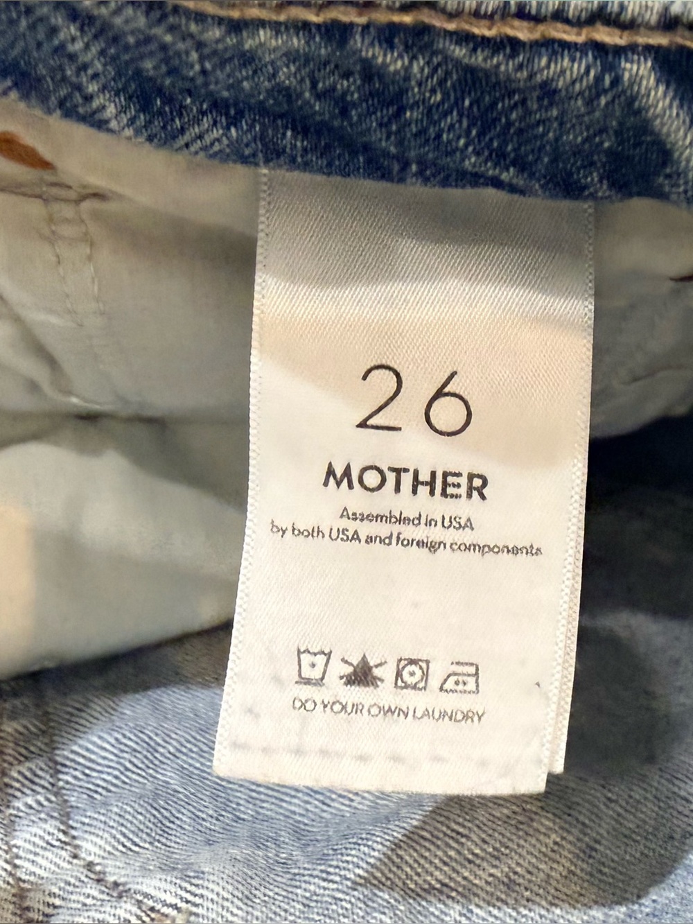 Women’s MOTHER SUPERIOR The Dodge ankle jeans- Size 26 - Picture 8 of 8